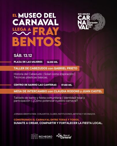 El Museo del Carnaval llega a Fray Bentos