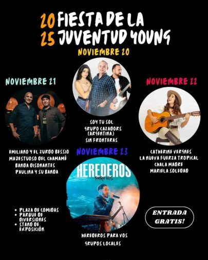 Fiesta de la Juventud en Young