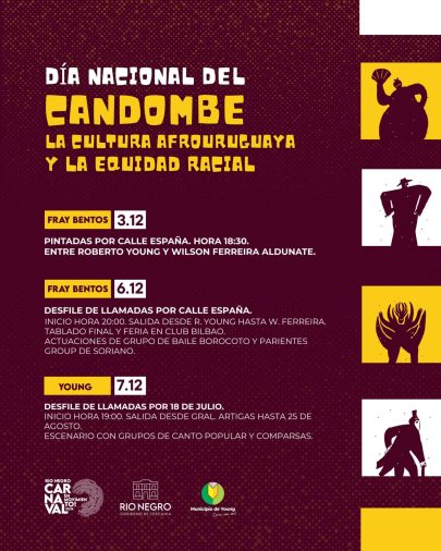 Día Nacional del Candombe, la Cultura Afrouruguaya y la Equidad Racial