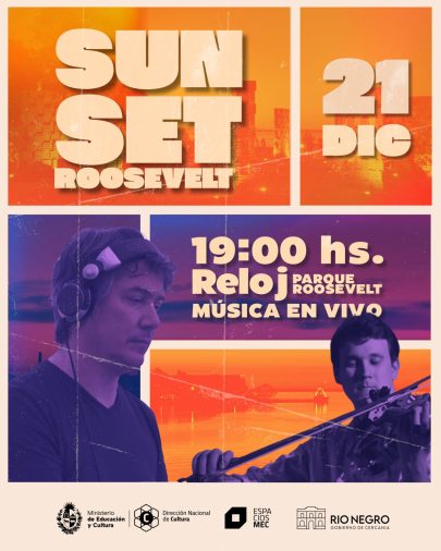 SUNSET en el Reloj del Parque Roosvelt