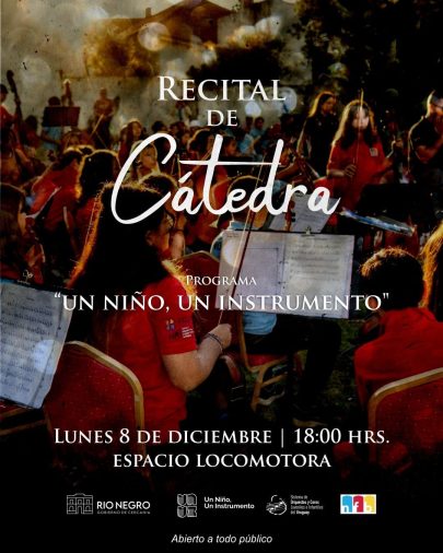 Recital de Cátedra Programa “Un Niño, Un Instrumento”