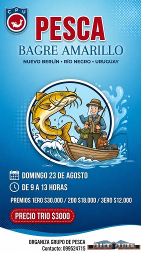 Pesca del Bagre Amarillo 🎣