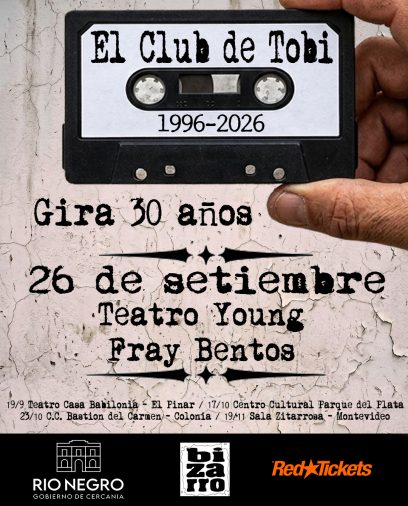 🎶 El Club de Tobi – Gira 30 años