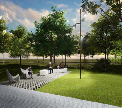 Inauguración del Parque Lineal Central de Young