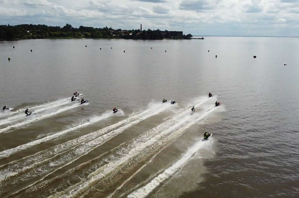 Fecha del campeonato de jet ski se celebró en Fray Bentos
